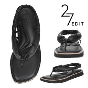 27 EDIT NATURALIZER Gwenna Slingback Sandal Square Toe Size Size 9.5